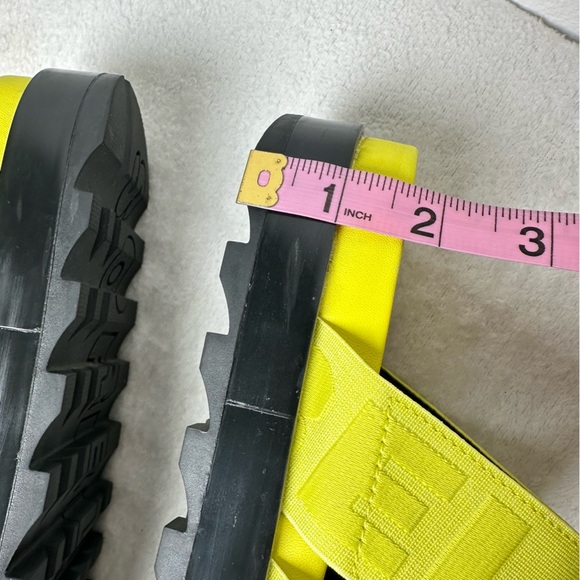 Sorel Green Sandal Woman's  Slip On Platform Adjustable Stretchy Straps  SZ 8 - Picture 13 of 13